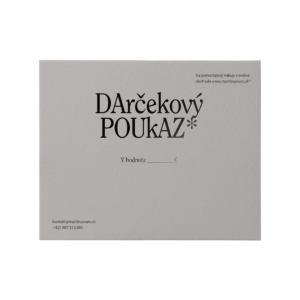 darčekový poukaz skvelý tip na darček